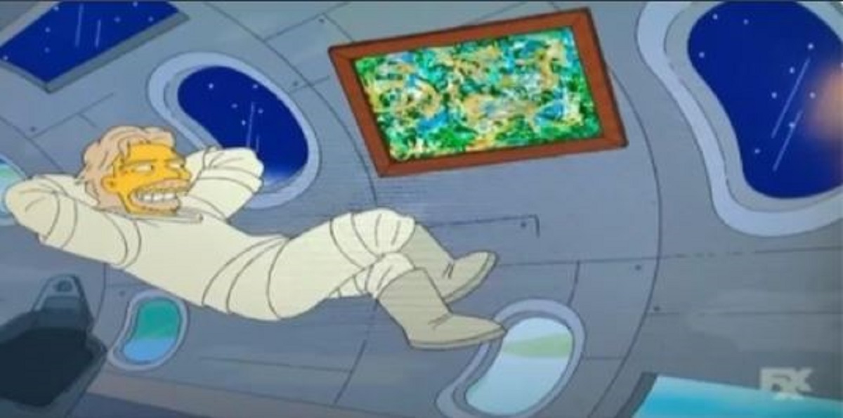 Simpsons Fans Discover Show Predicted Richard Branson S Space Flight Years Ago