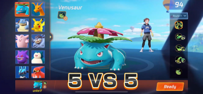 Venusaur in Pokemon Unite