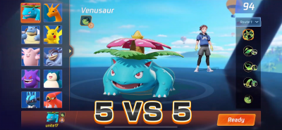 Venusaur in Pokemon Unite Venusaur in Pokemon Unite