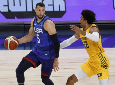 Zach LaVine of Team USA Zach LaVine of Team USA