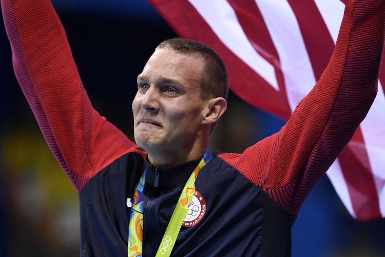 Caeleb Dressel at 2016 Olympic Games.