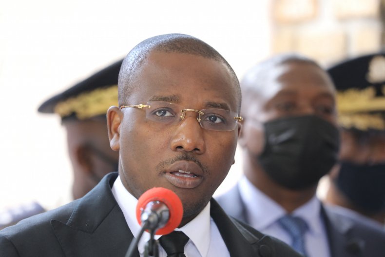 Haitian Interim Prime Minister Claude Joseph