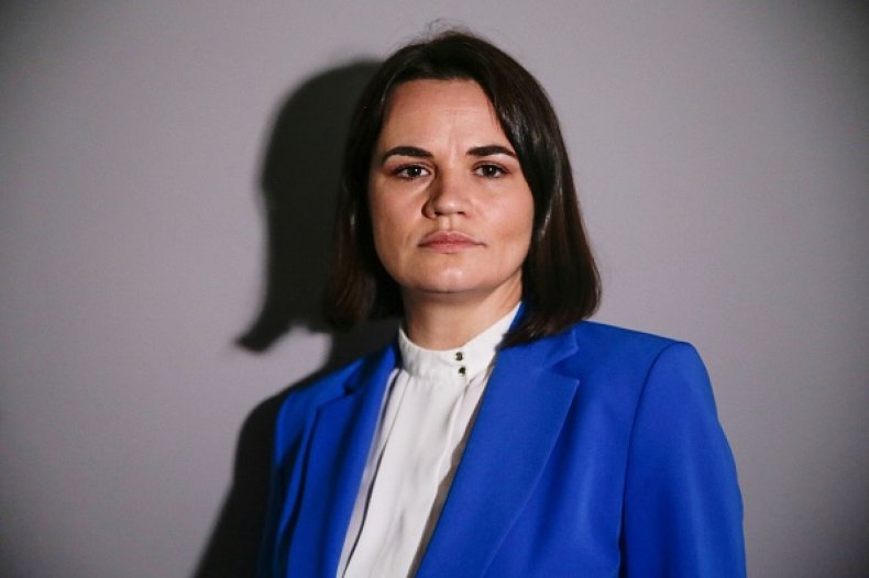 Sviatlana Tsikhanouskaya Belarus Alexander Lukashenko Sanctions