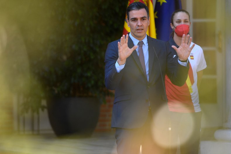 El presidente del Gobierno español, Pedro Sánchez, no está en la Casa Blanca