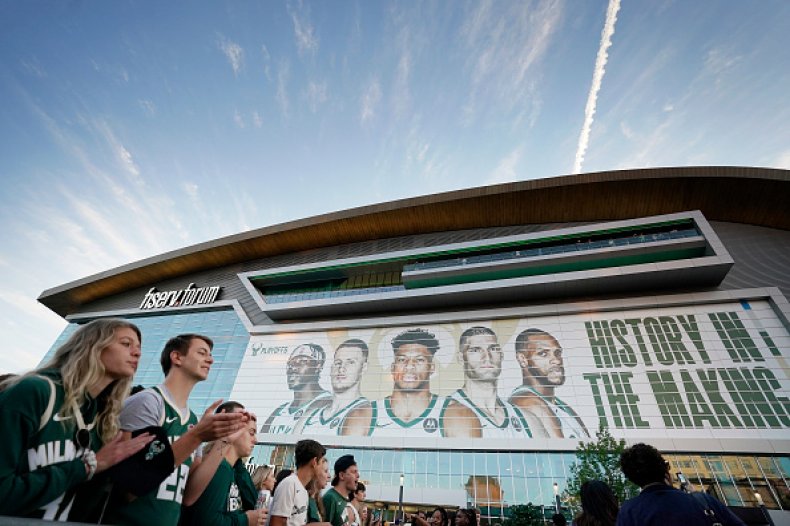 Milwaukee Bucks Fans Fiserv Forum