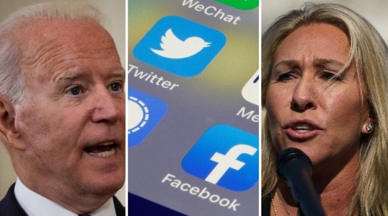 U.S. politicians row with social media firms