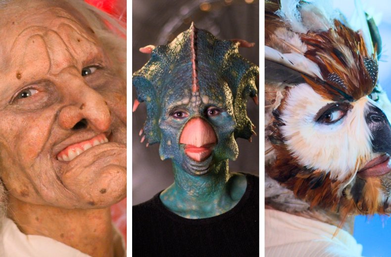 Troll, Dinosaur and Owl in Sexy Beasts