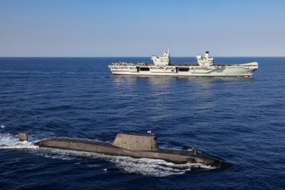 British Queen Elizabeth Carrier Group Forward Deploys British Queen Elizabeth Carrier Group Forward Deploys
