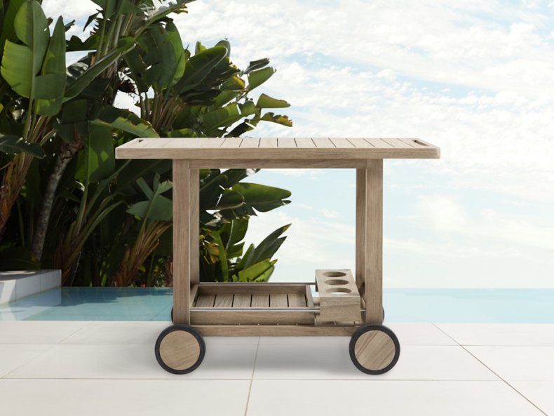 best backyard products bar cart