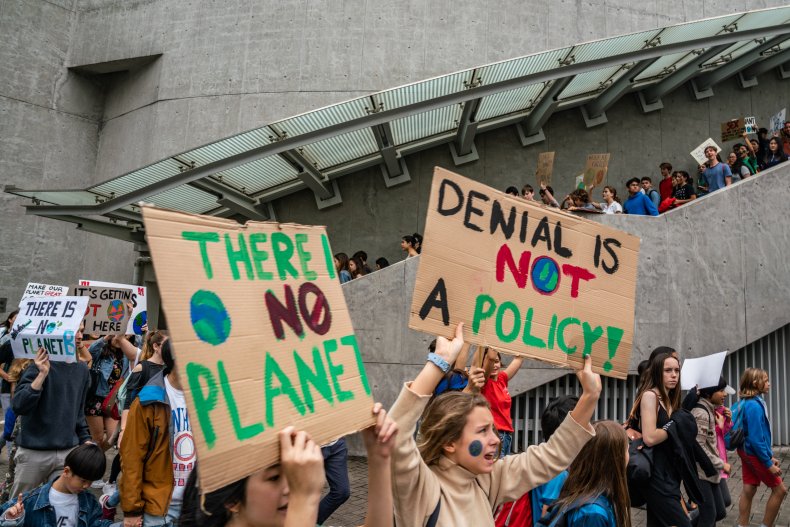 Climate protest