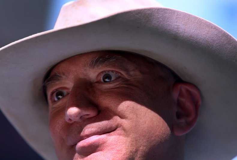 Bezos in Hat