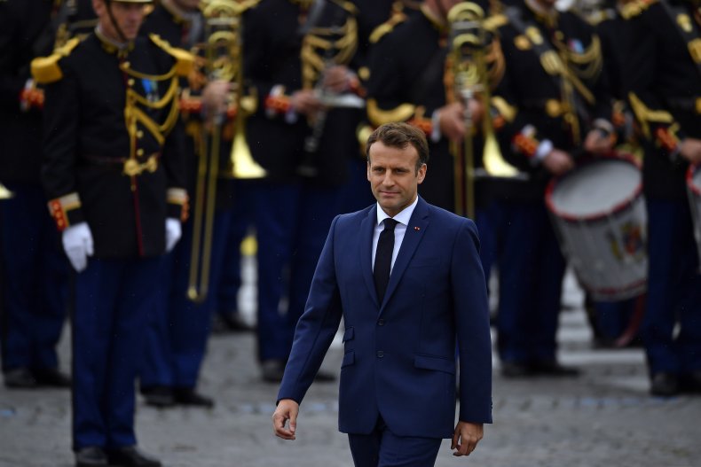 French President Emmanuel Macron