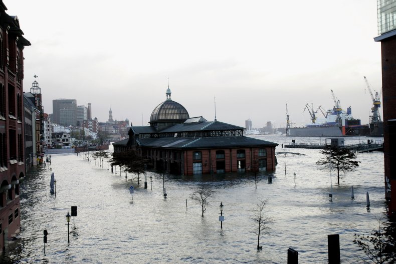 Flooded German Town Unable to Bury Dead