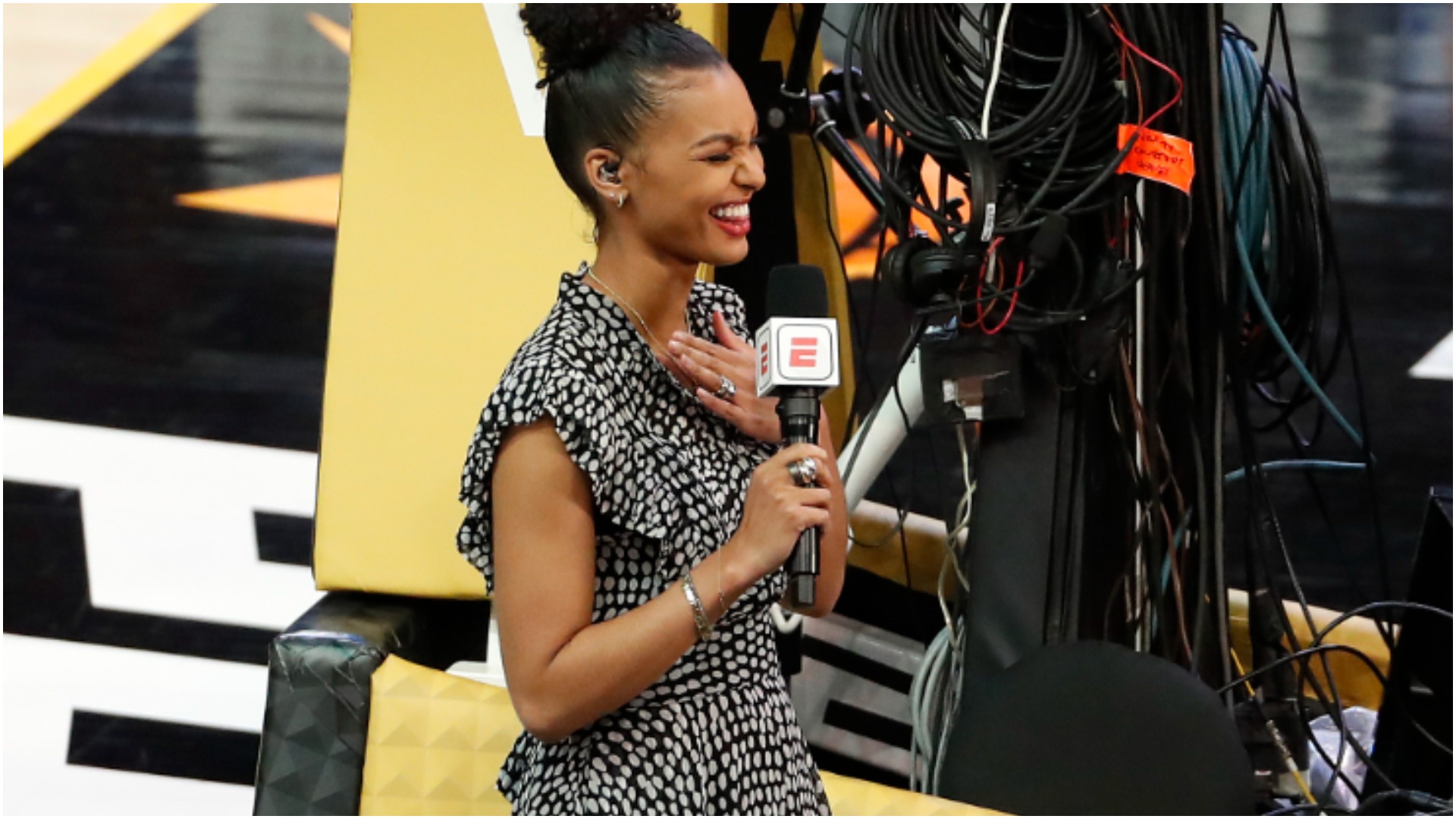 "The real MVP"-ESPN's Malika Andrews praised for NBA Finals ...