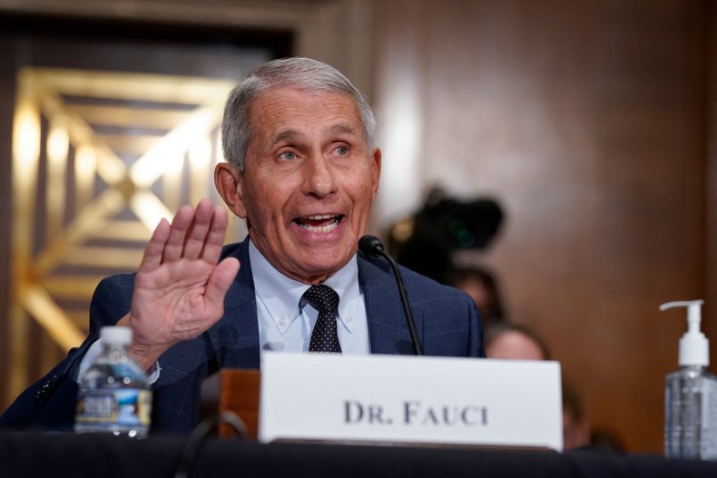 Infectious diseases head Dr. Anthony Fauci