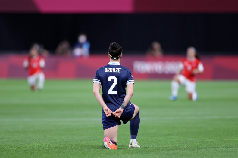 Tokyo take the knee