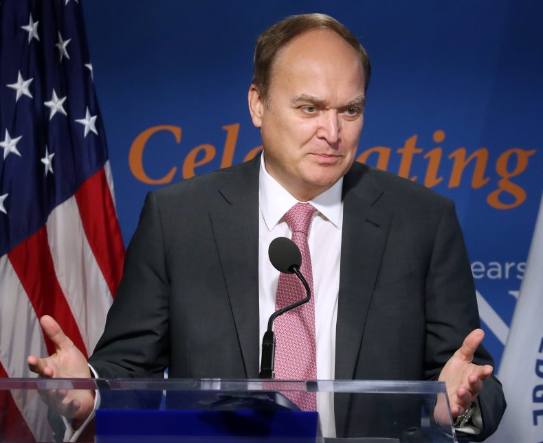 Russian Ambassador to U.S Anatoly Antonov