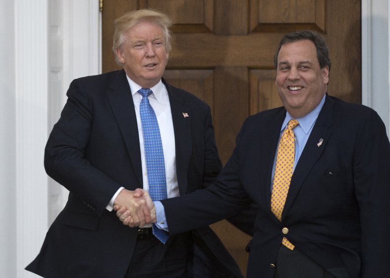Donald Trump Meets Chris Christie in 2016