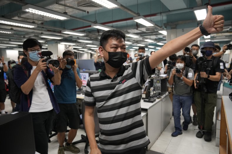 Former Apple Daily Editor