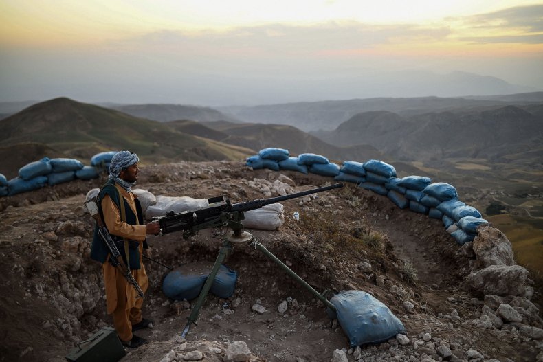 Afghan militia fighter