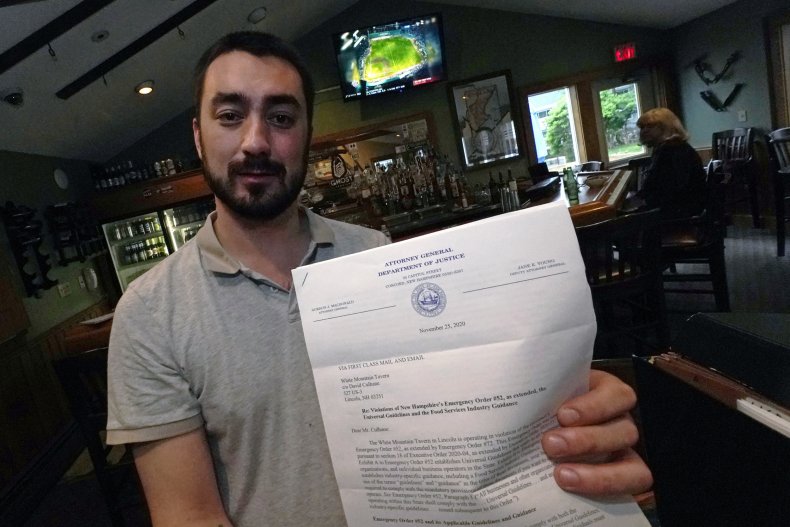 New Hampshire to Drop COVID Violation Fines