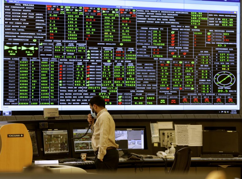 Saudi Aramco control room