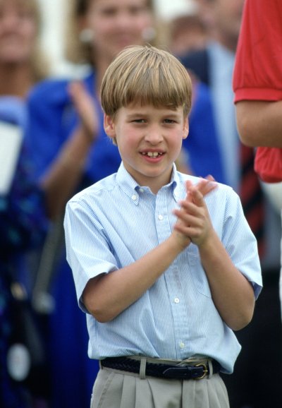 Prince William Aged Eight Prince William Aged Eight