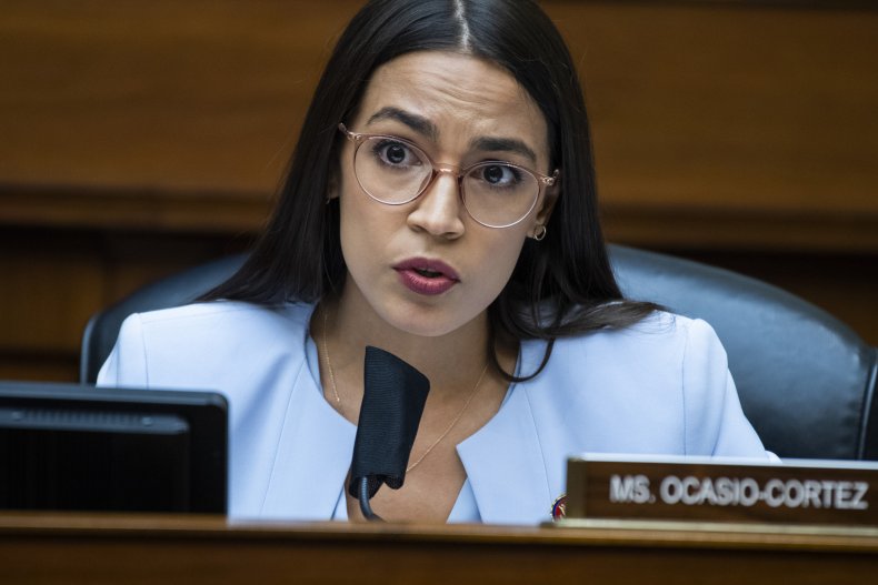 Ocasio-Cortez Asks a Question at a Hearing