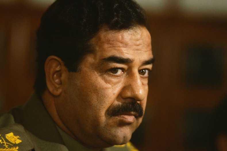 Saddam Hussein in 1983