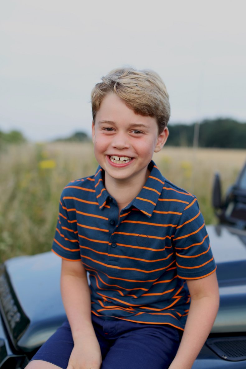 Prince George Aged Eight