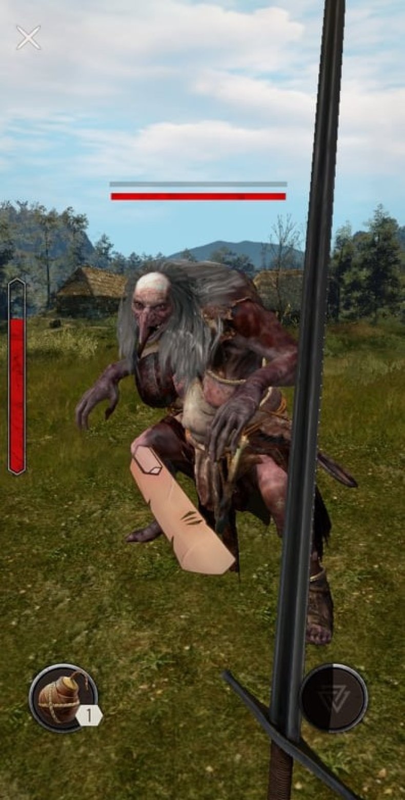 The Witcher: Monster Slayer Combat