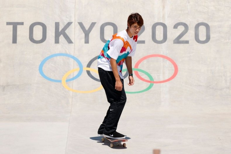 Japanese skateboarder Yuto Horigome