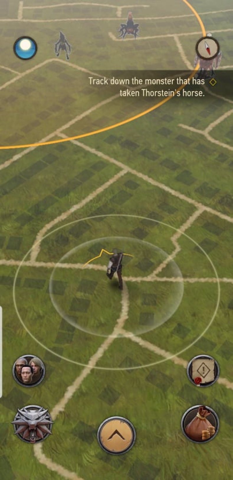 The Witcher Monster Slayer Map