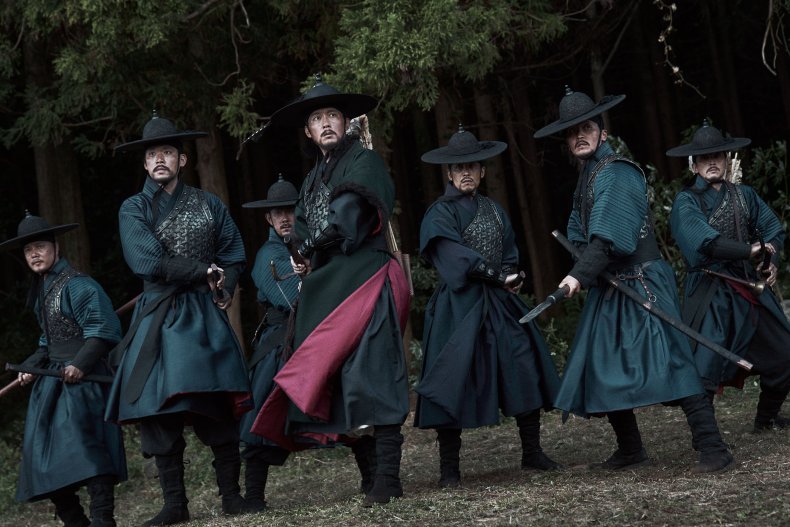 A still from the Netflix "Kingdom" series.