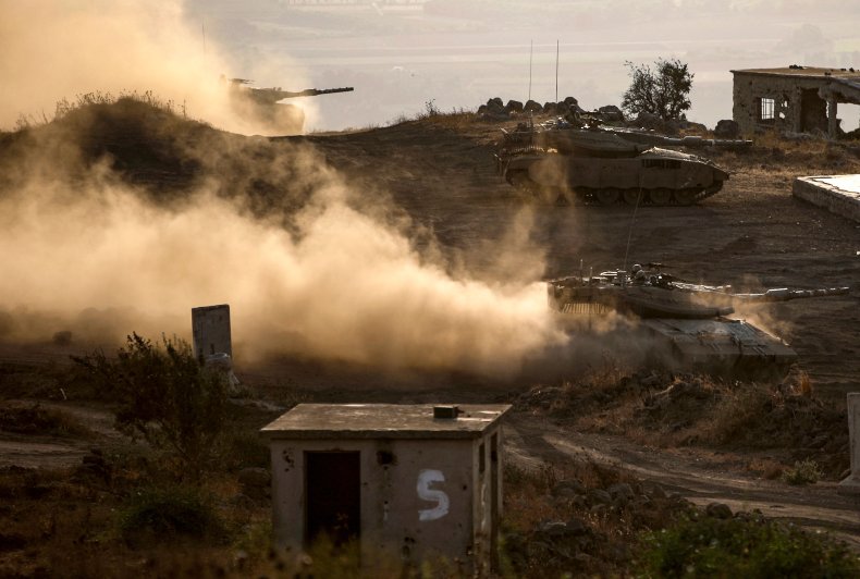 Israel, troops, train, Golan, Heights, Syria