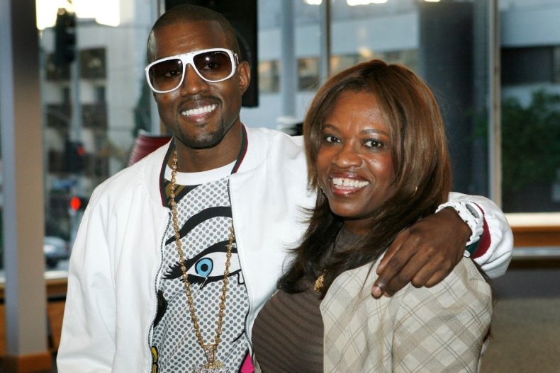 Kanye and Donda West