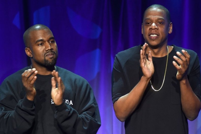 Kanye West and Jay-Z