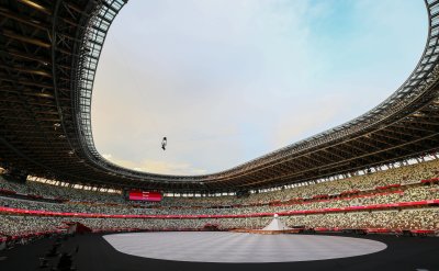 Japans new national Olympic stadium in Tokyo Japans new national Olympic stadium in Tokyo