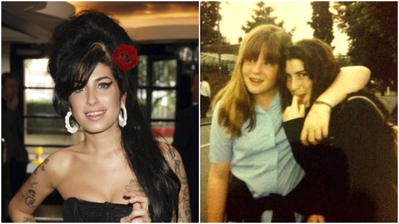 Amy Winehouse and best friend Juliette Ashby