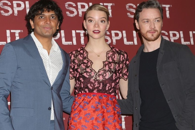 M Night Shyamalan and Split stars
