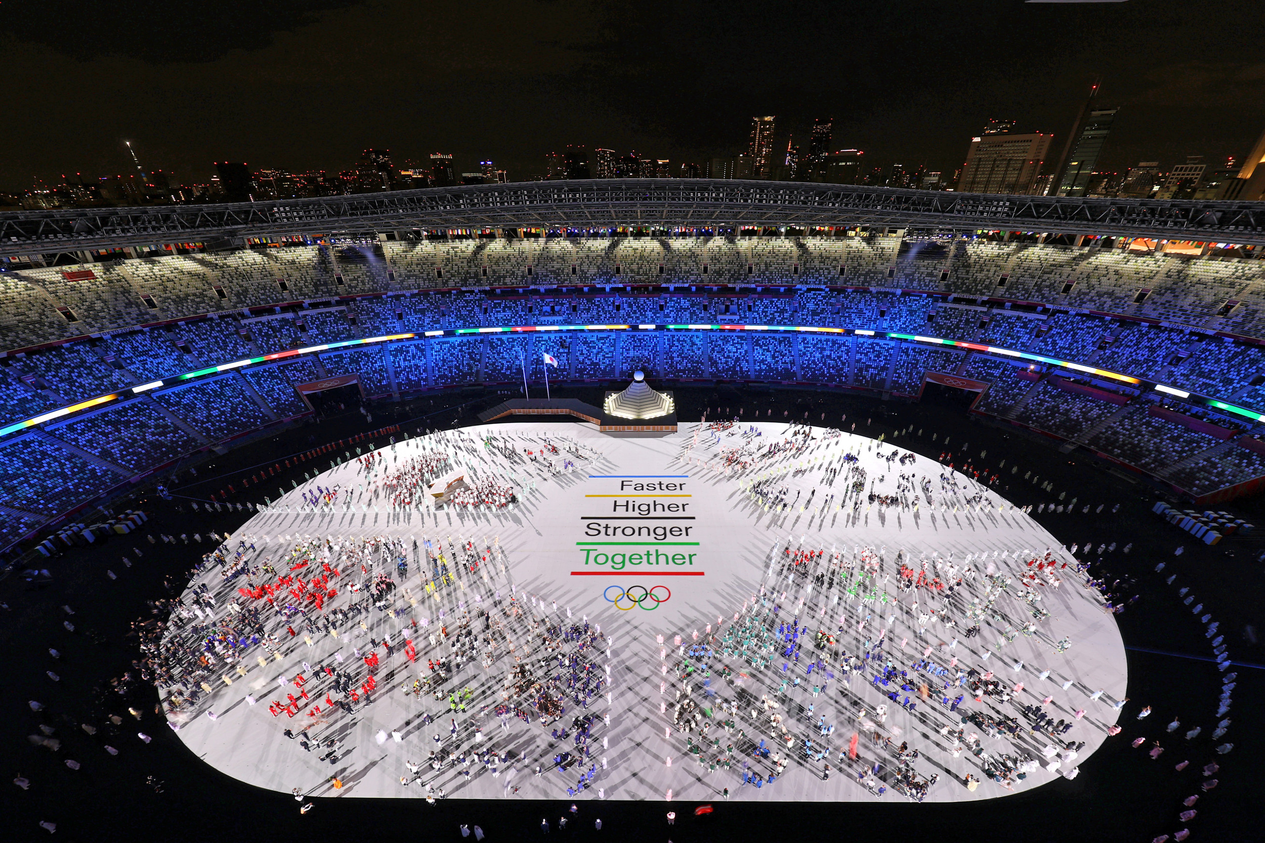 Ojalá Sin sentido Pobreza extrema opening ceremony tokyo olympics 2020 ...