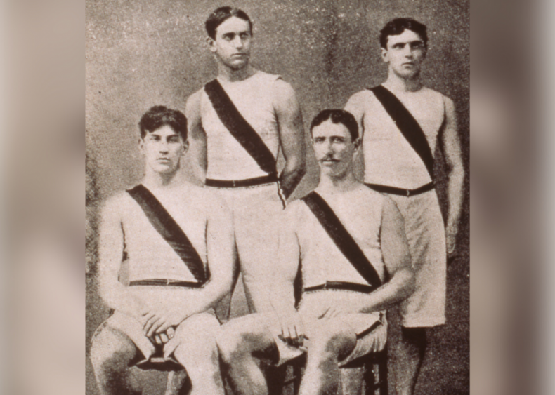 Four athletes from Princeton