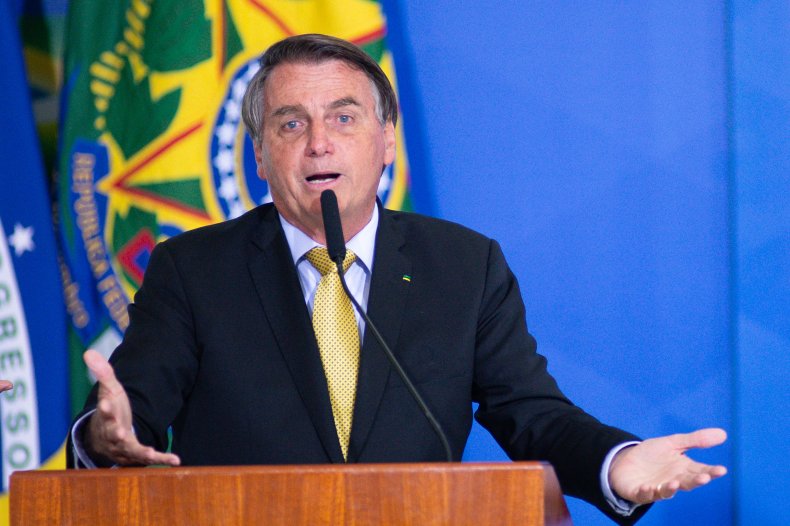 Jair Bolsonaro Crocodiles Costume COVID-19 Vaccine Brazil