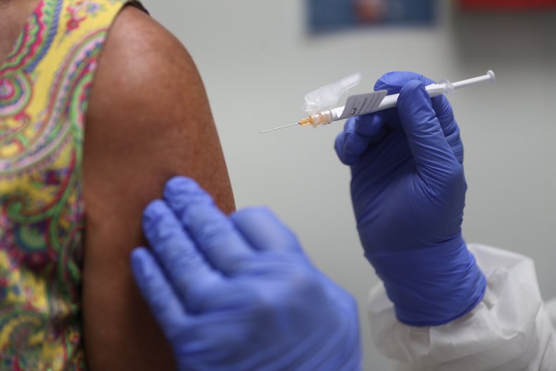 A COVID-19 vaccination