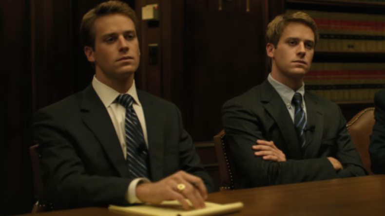 Armie Hammer in The Social Network
