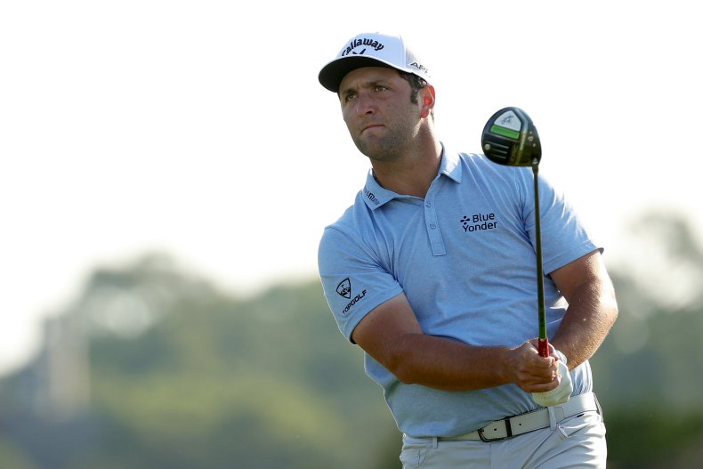 Jon Rahm at the 2021 PGA Championship.