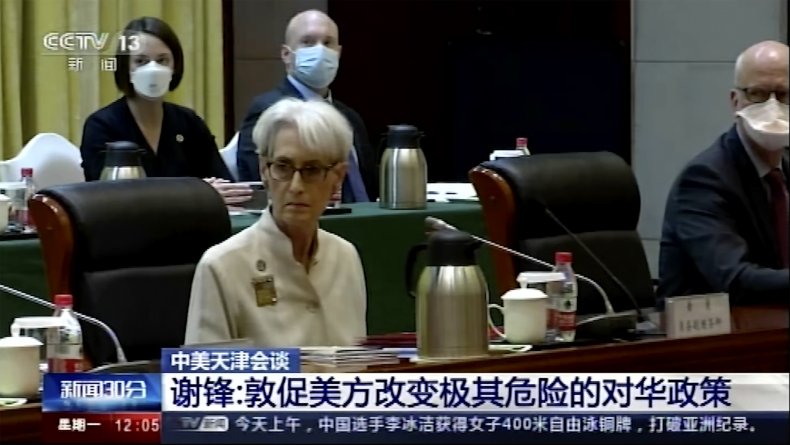 Wendy Sherman meets with China