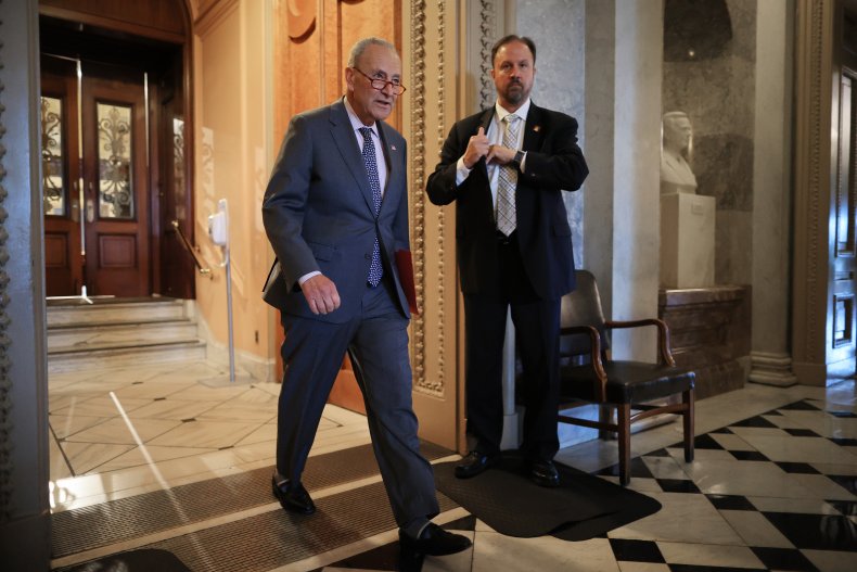 Chuck Schumer pushing for infrastructure negotiations