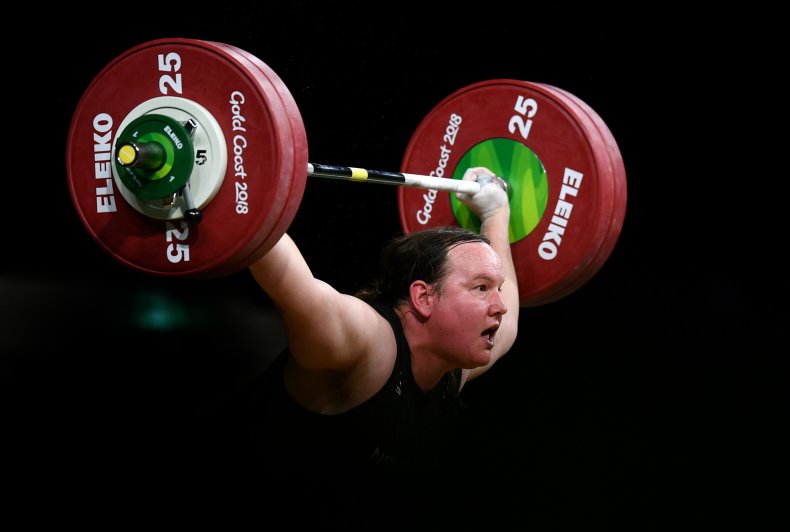 Laurel Hubbard Weightlifter