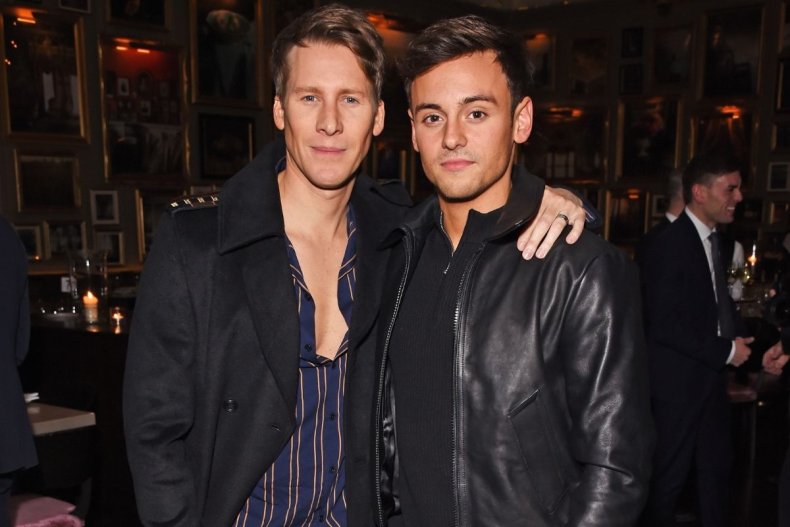 Tom Daley and Dustin Lance Black